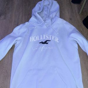 hollister blue hoodie